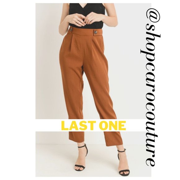 Le Lis Pants - 🔥LAST ONE!🔥(small) Pleated High Waist Ankle Pant